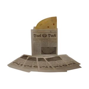 SACCHETTI IN CARTA PRENDIPIZZA/PIADINA STAMPA GIORNALE