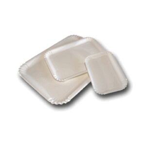 VASSOI IN CARTONCINO FOOD COURT BIANCHI PURA CELLULOSA