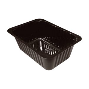 CONTENITORI POLIETILENTEREFTALATO CRISTALLIZZATO (CPET) NERI