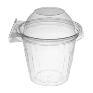 BICCHIERI TAMPER  IN PET CON COPERCHIO